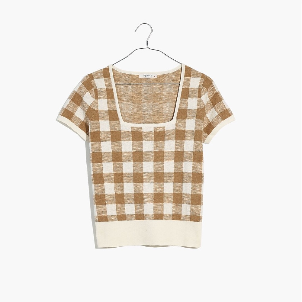 Madewell Square Neck Sweater Tee